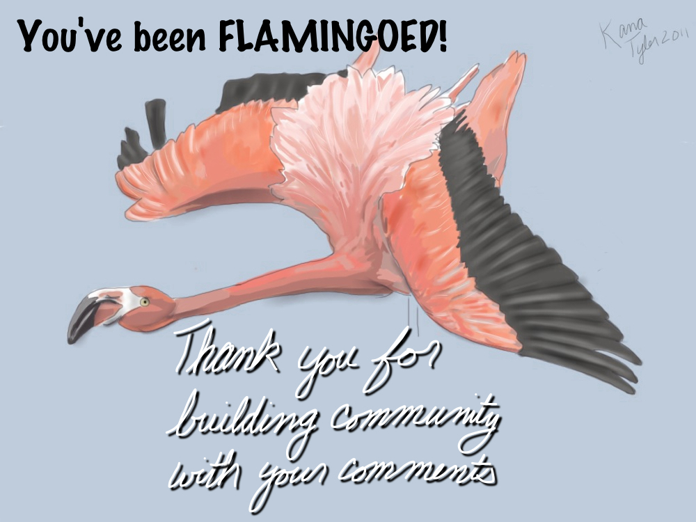 You’ve been Flamingoed!
