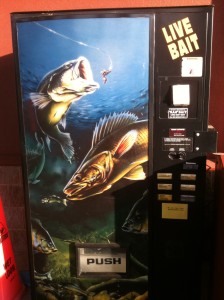 live bait vending machine