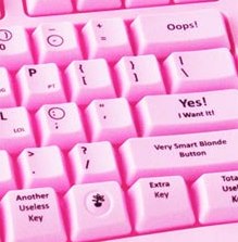 blonde-keyboard