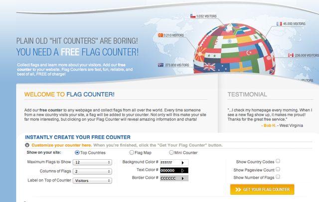 flag counter blog map