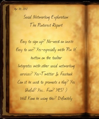 journal page Pinterest
