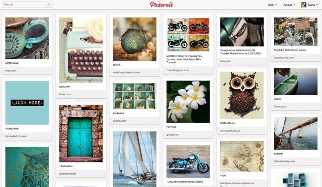 Pinterest board