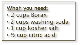 dishwasher detergent