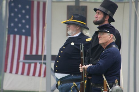 President Abraham Lincoln impersonator President Abraham Lincoln impersonator