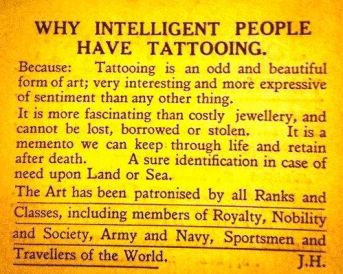 tattoo commentary