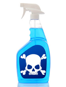 toxic household cleaners