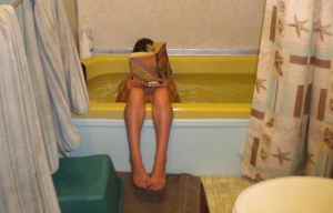 bathtub reader