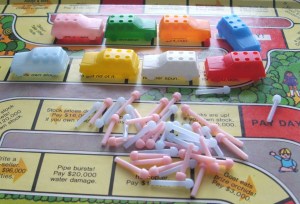 Milton-Bradley's "Life" board game