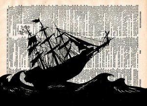 sailing ship dictionary page