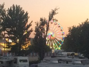 the fair from our roof