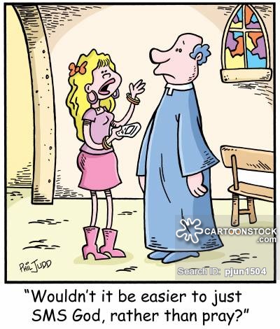 text God instead of prayer