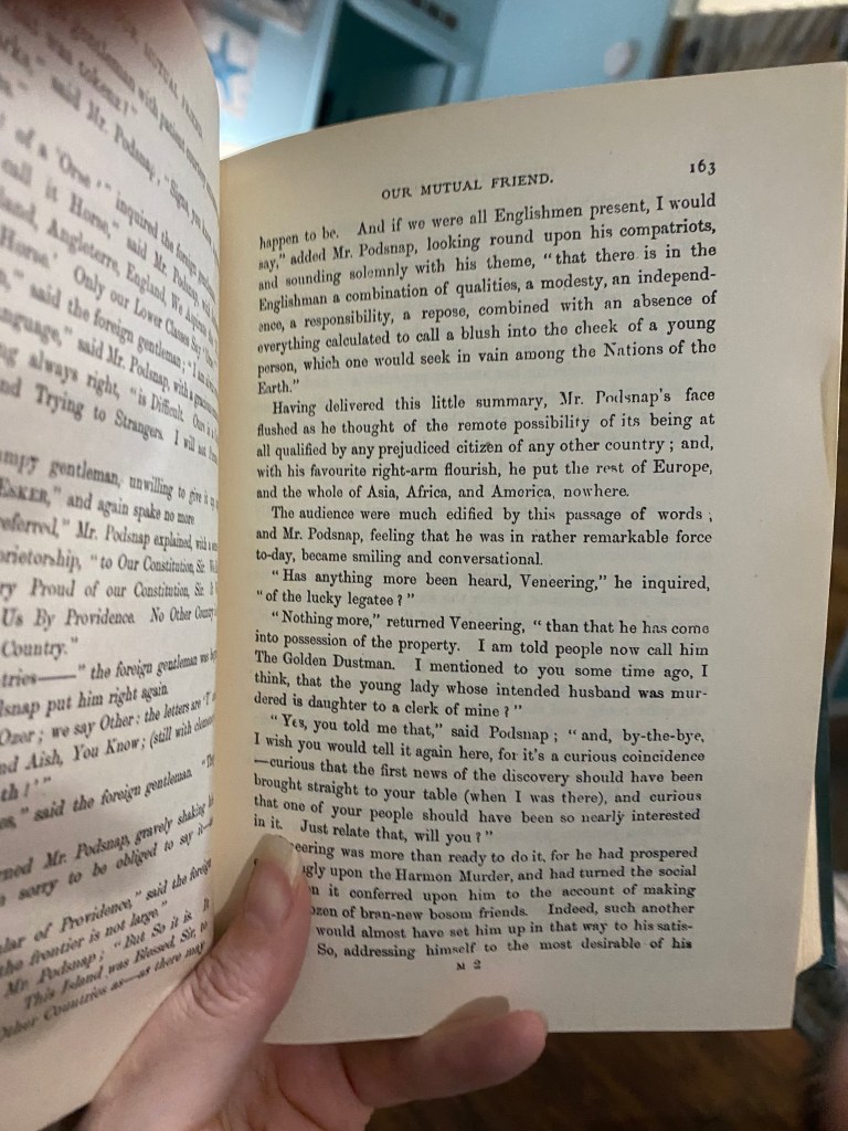 Charles Dickens Our Mutual Friend copy printed 1897