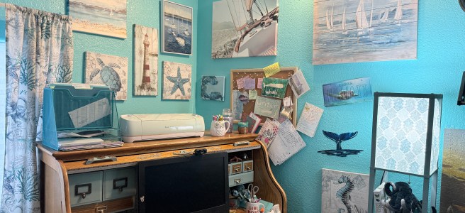 a marine-themed study