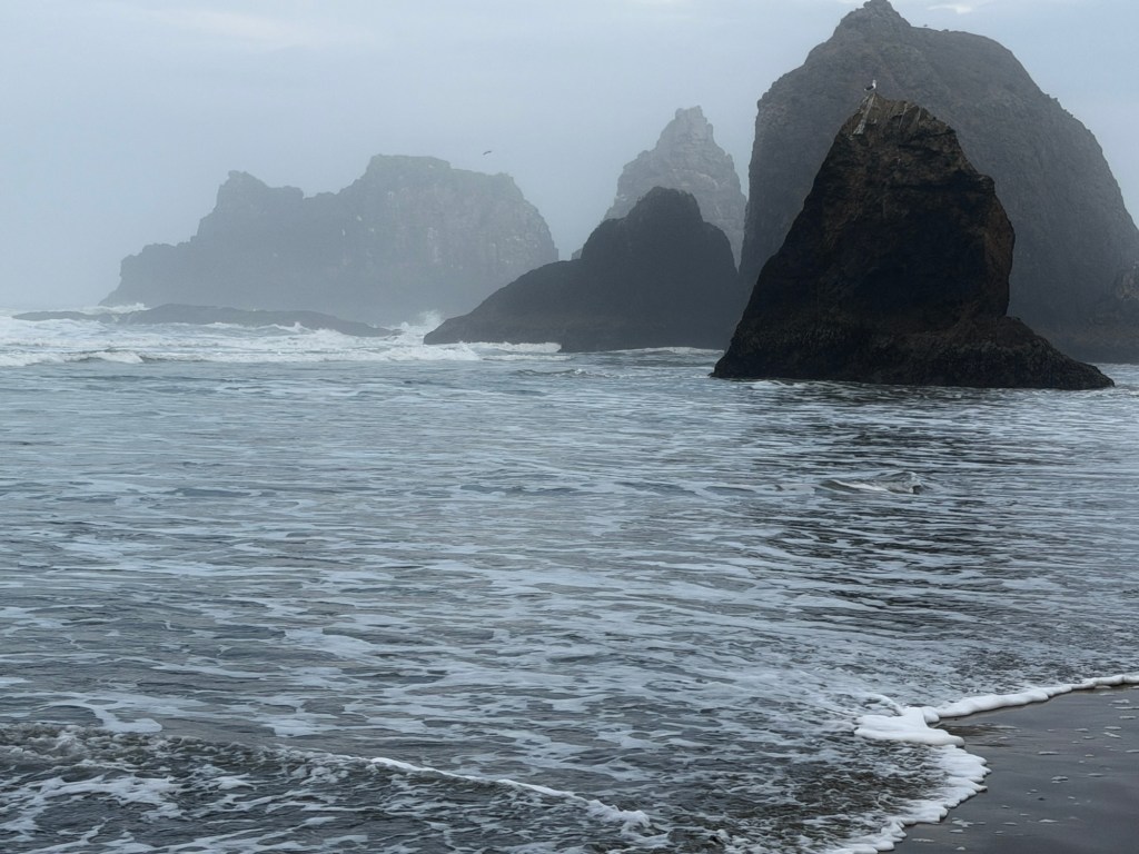 rock formations in the ocean