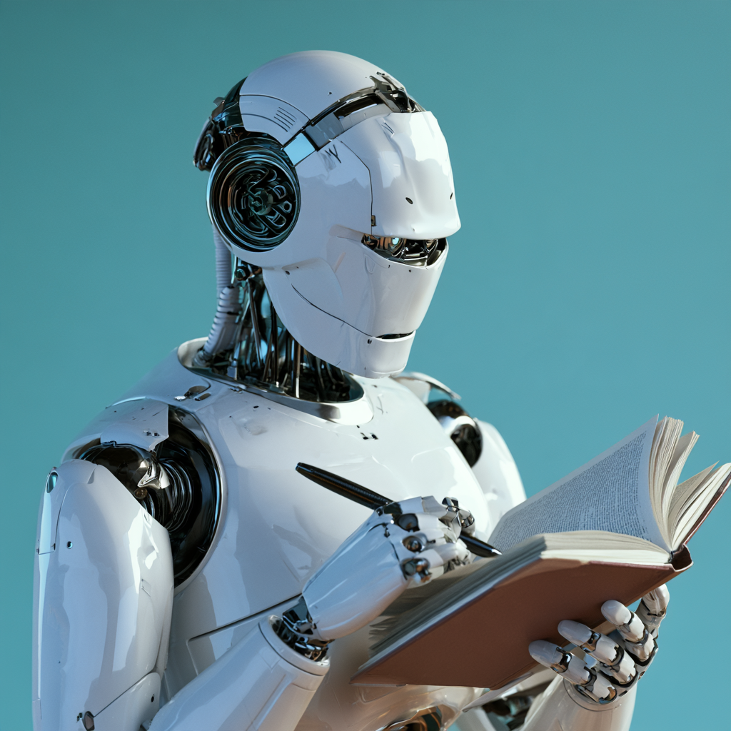 An AI reader responding to a book